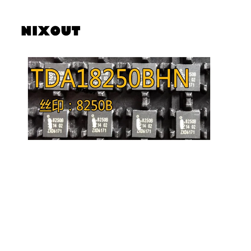 10 шт./лот/лот 100% Новый оригинальный TDA18250BHN/C1 TDA18250B TDA18250 8250B QFN в наличии (Большая
