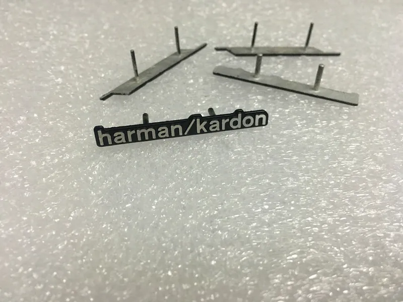 6 шт. 3D Алюминиевый логотип harman/kardon Hi Fi автомобильный динамик аудио значок эмблема