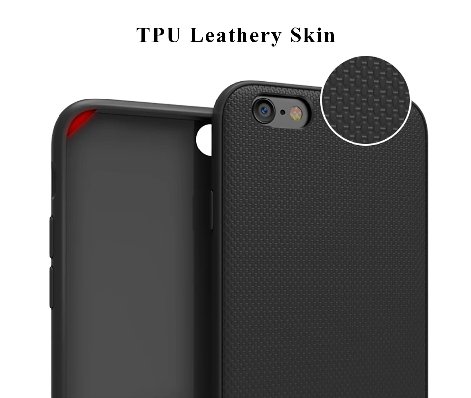 iPaky For iPhone 6 Plus Case Cover PC Plastic Bumper + Soft TPU Silicone Leather iPhone6 Protective Shield |