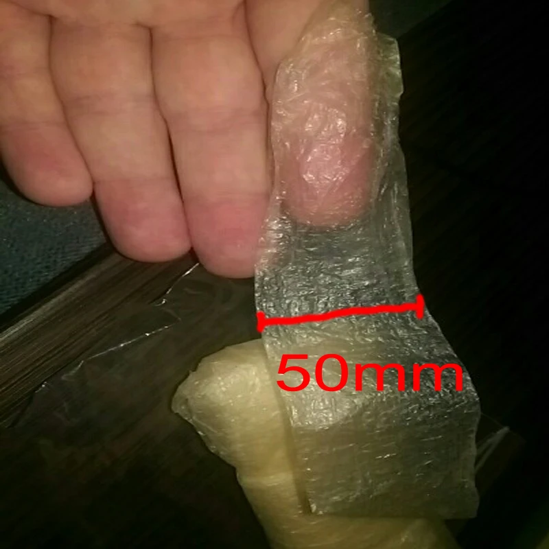 10 шт./лот 5 см * 50 сухой трубчатый корпус инструменты мясо птицы хот дог для колбас