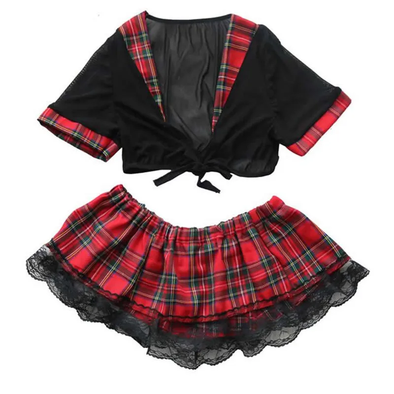 

Sexy Cosplay Role-playing Games Student Uniform Lingerie Erotic Costumes Women's Underwear Teddy Babydoll Plus Size XXXL-5XL