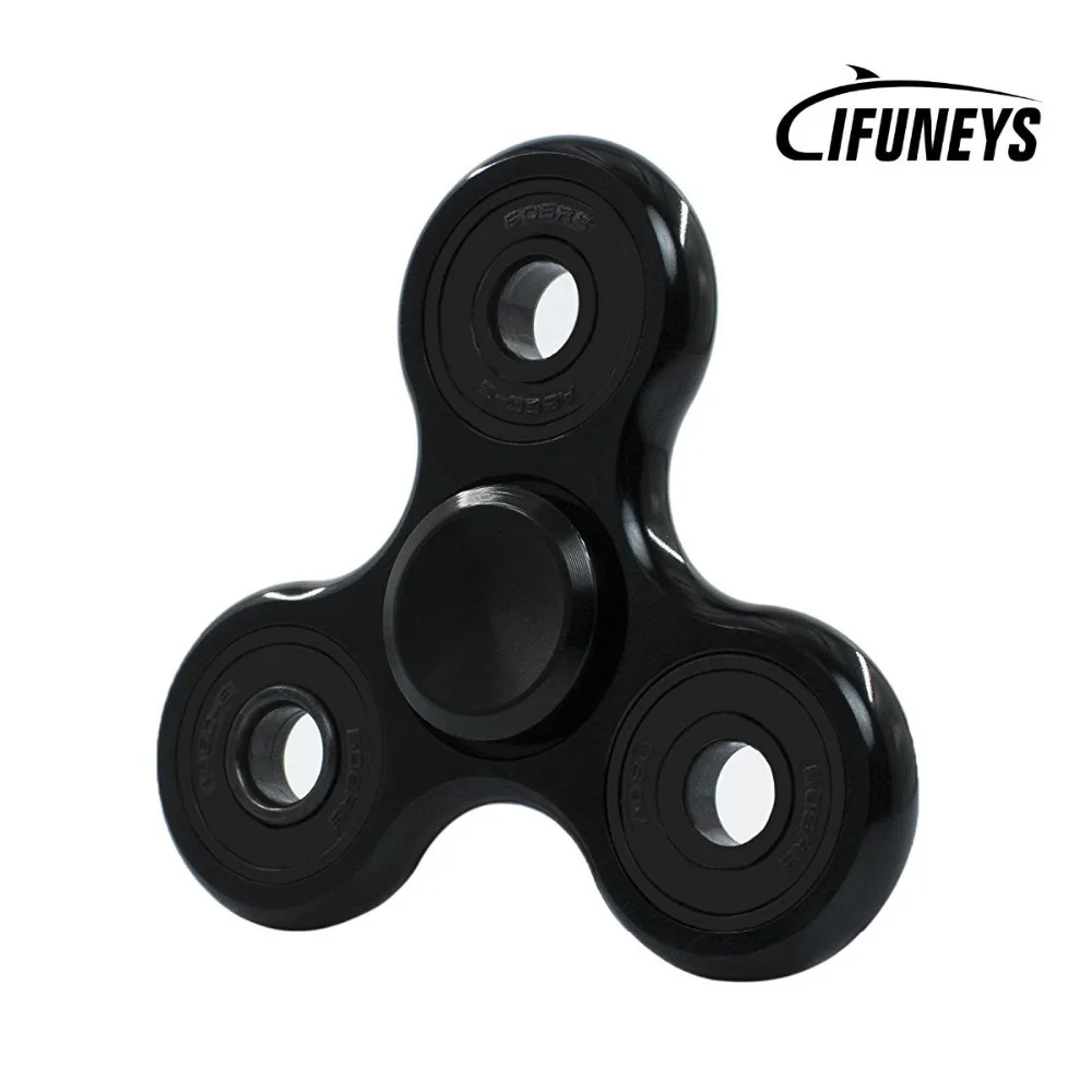Fidget Spinner Hand Toy The Anti-Anxiety 360 Metal Aluminum alloy Triangle EDC Tri-Spinner for ADD ADHD Kids/Adult Funny Toys | Игрушки и