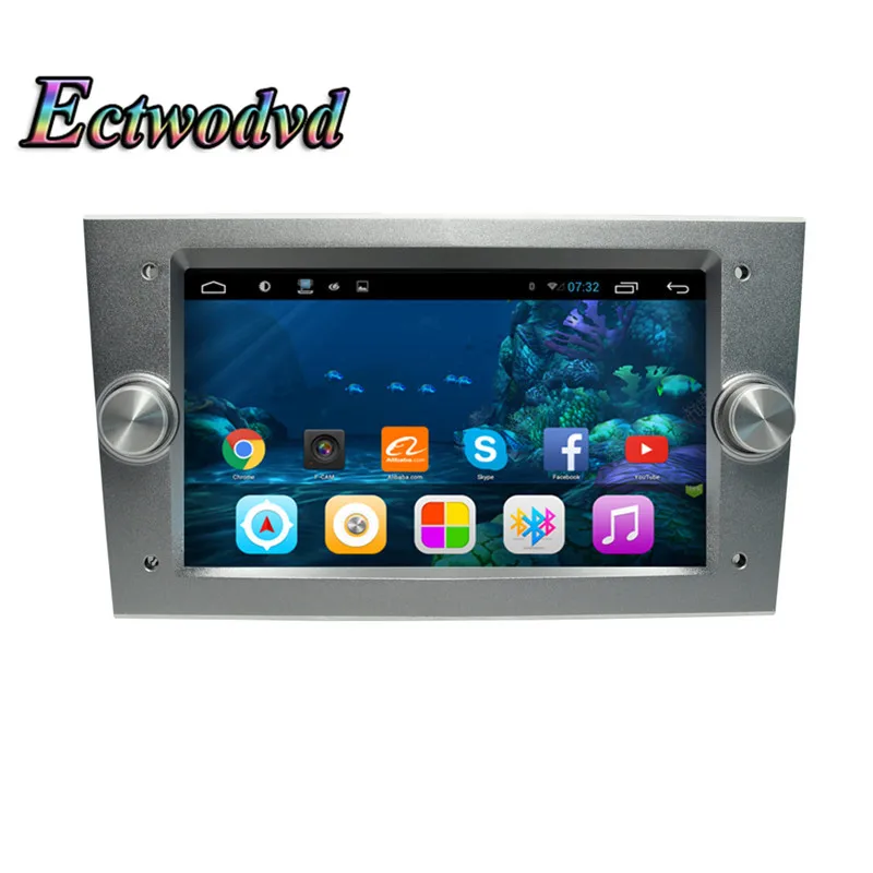 Ectwodvd 8 дюймов Восьмиядерный Android 1 автомобильный DVD gps навигация радио стерео для