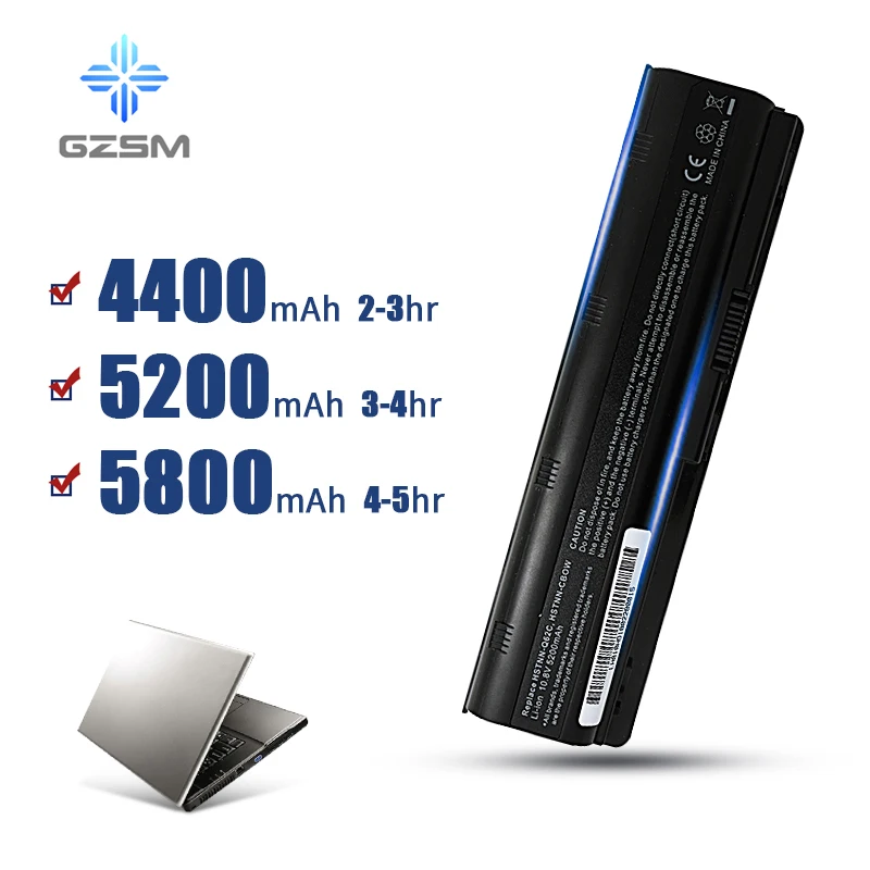 6 Cells Laptop Battery For HP Pavilion DV3 DM4 DV5 DV6 DV7 G4 G6 G7 CQ42 CQ32 G42 G62 G72 MU06 593553-001 HSTNN-CBOX HSTNN-Q60C |