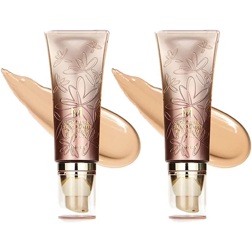 1 шт. оригинальный MISSHA M фирменный настоящий полный BB крем SPF25 PA + 45 г (21 # 23 #) CC основа