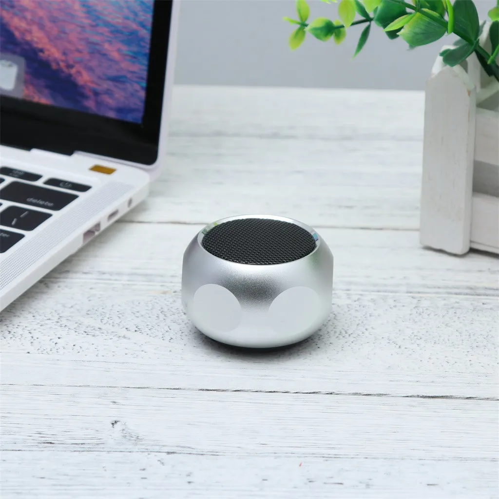 OMESHIN мини портативный Bluetooth + FM MP3 динамик перезарядка музыкальный сабвуфер
