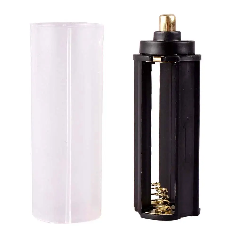 AAA battery case AENEG цифровой термометр красный лазерный инфракрасный термометр Бесконтактный ИК пирометр ЖК-измеритель температуры пистолет точка - Цвет: AAA battery case