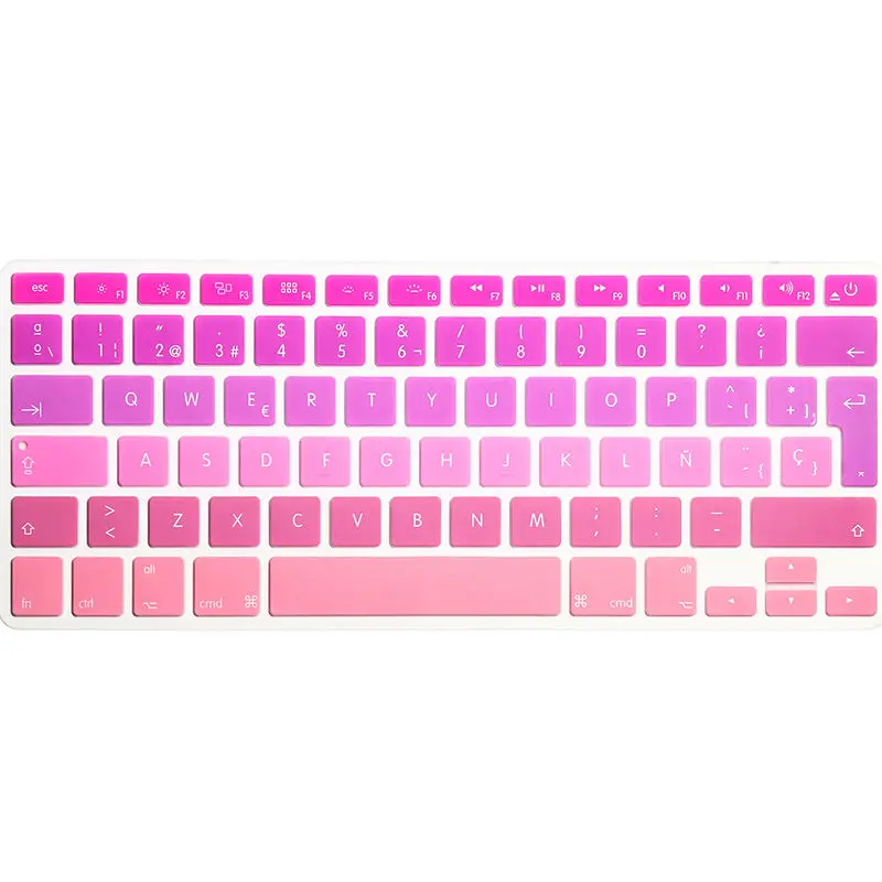 ЕС Великобритания испанский постепенное изменение цвета Силиконовая накладка