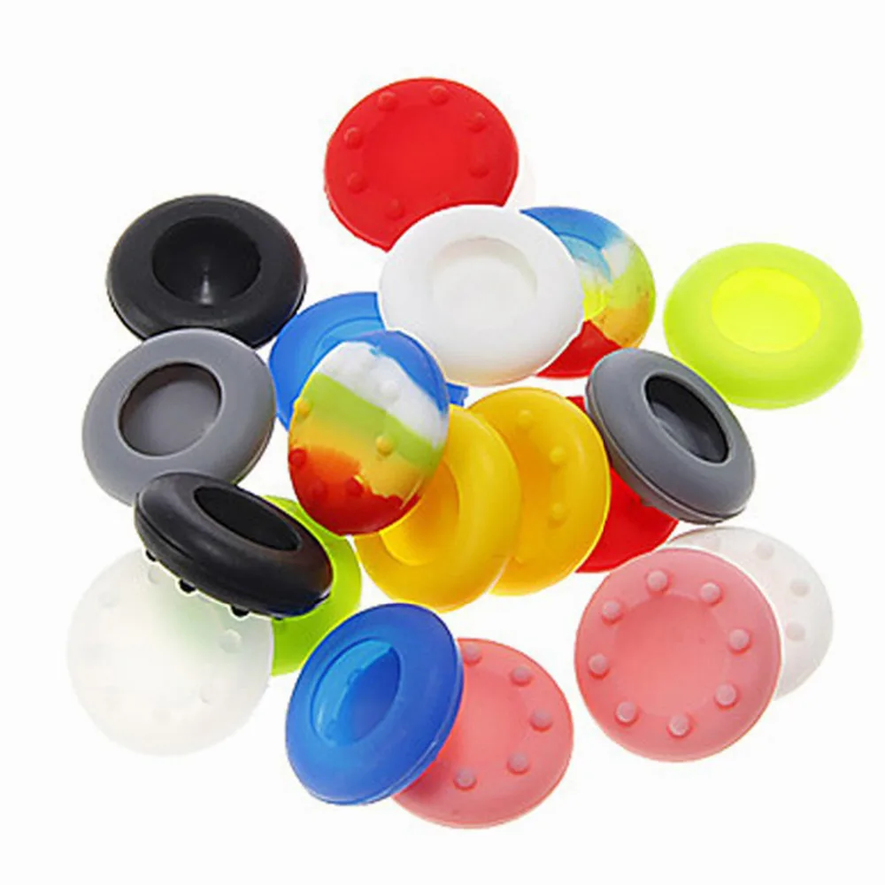 

Bevigac 20pcs Analog Silicone Controller Thumb Grips Cap For Sony Play Station Dualshock PS 4 3 PS3 PS4 Xbox 360 / One