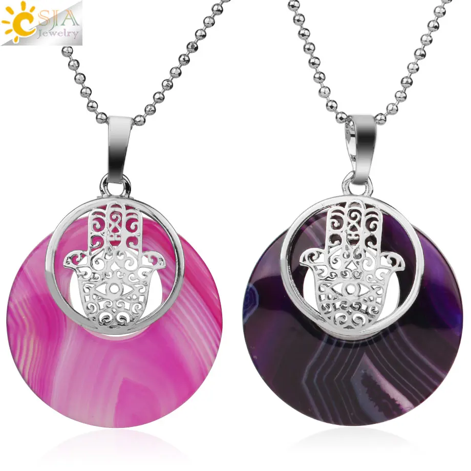 Csja Хамса амулет Фатимы подвеска в форме руки природные драгоценные камни