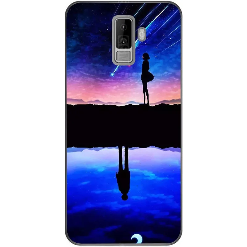 Мягкая Силиконовая обложка чехол s для Leagoo M9 силиконовый чехол для телефона для Leagoo M9 мягкий TPU с рисунком облегающий чехол shell - Цвет: E050