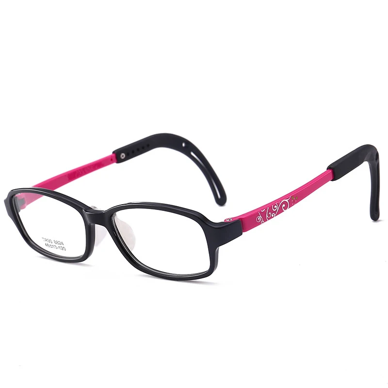 Детские очки TR90 квадратные оптические оправы для детей милые безопасные