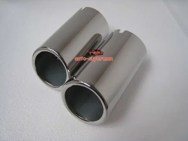 Хромированный глушитель выхлопной трубы для BMW X1 xDrive 25 E84 2010 2011 2012|chrome bmw|bmw chromebmw x1
