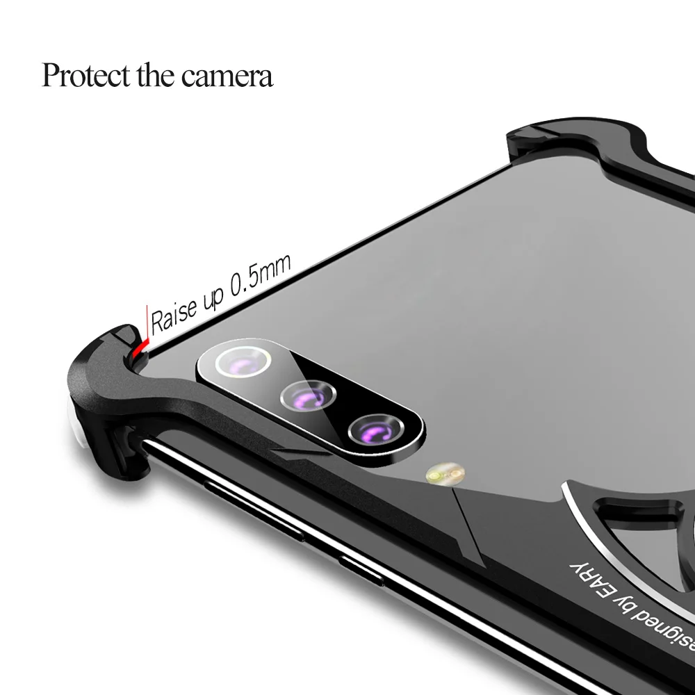 Металлический Чехол OATSBASF в форме летучей мыши для Xiaomi Mi 9 чехол с полной защитой