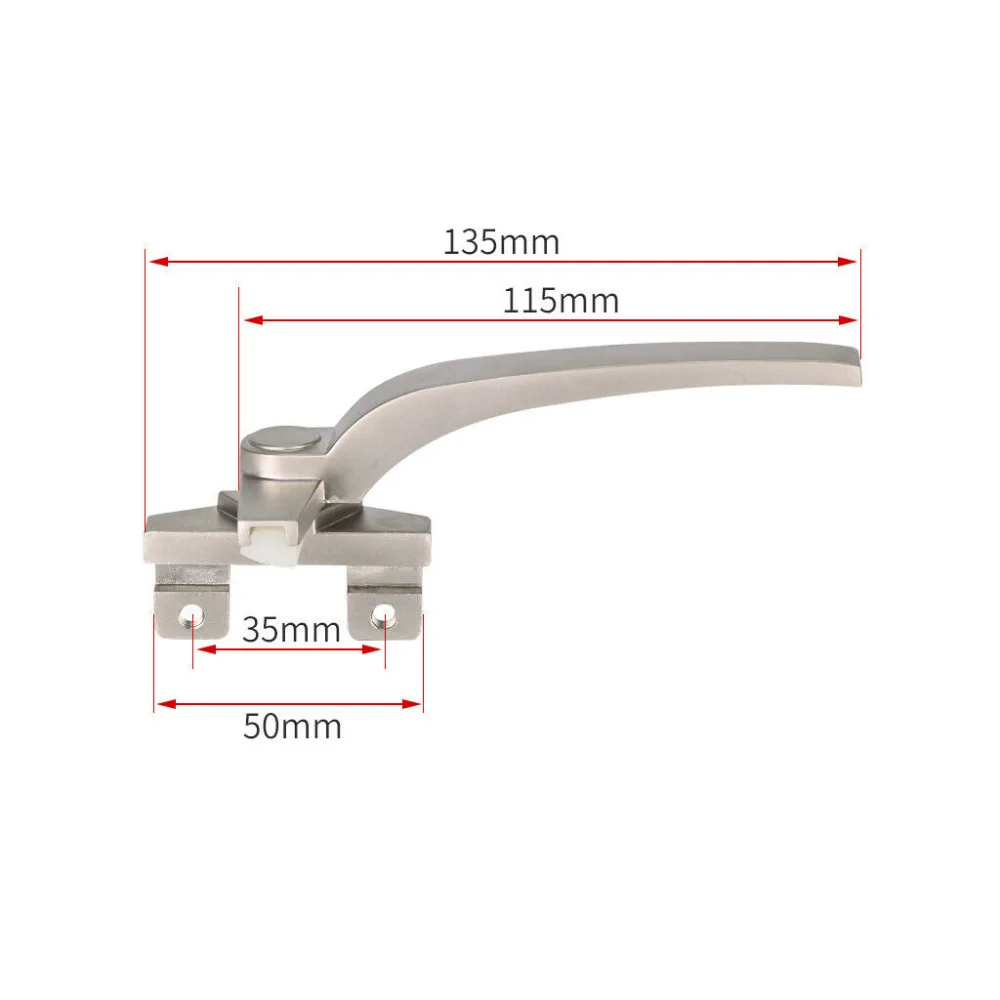 1 шт. створчатое окно из алюминиевого сплава с фиксированной фиксационной