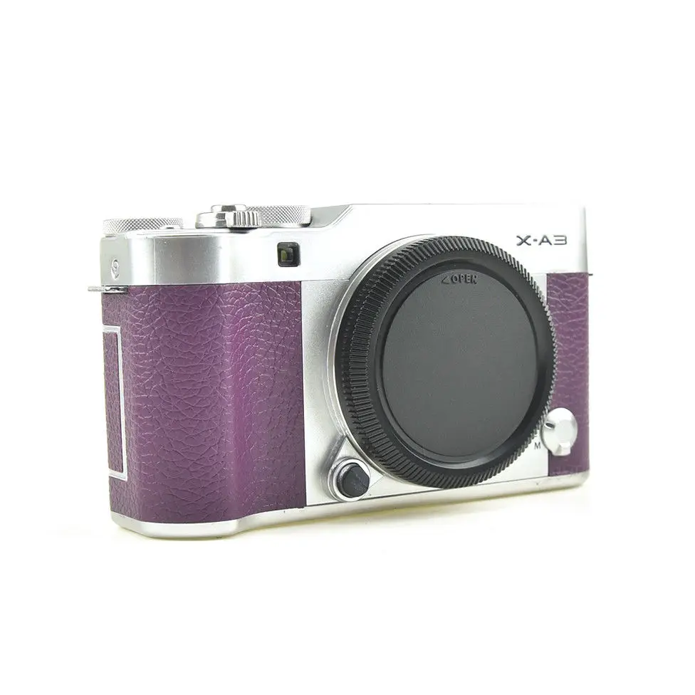 Fuji X A3 Резина XA3 искусственная кожа 14 цветов для Fujifilm|Чехлы экшн-камер| |