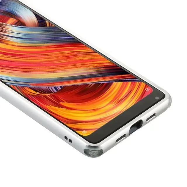 Гальванический Алюминиевый металлический бампер для Xiaomi 6/Mix2/note3/Redmi NOTE 4X чехол PC задняя крышка противоударный чехол для телефона