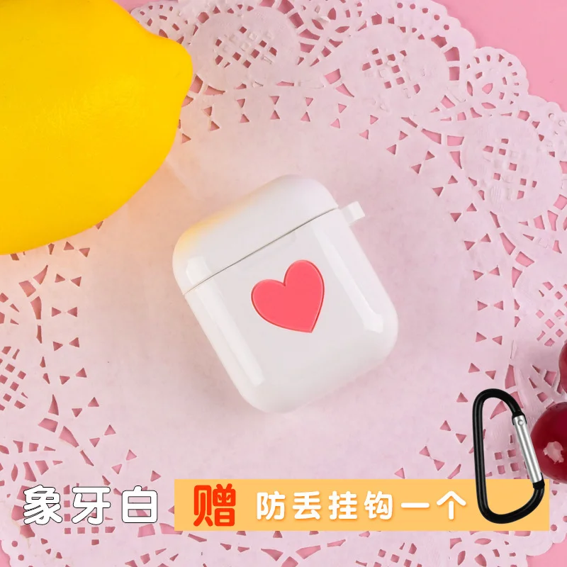 Милый мягкий силиконовый чехол для AirPods, защитный чехол, цветной чехол для Apple Air Pods, беспроводная коробка для хранения наушников