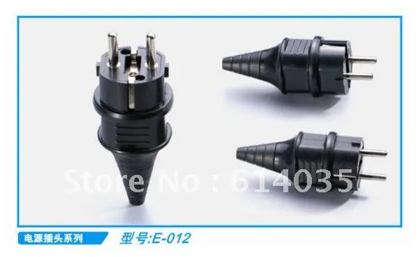 

E-012 Connector socket/ industrial plug IEC 320 C14 EU Waterproof AC POWER plug AC socket 2202 Removable