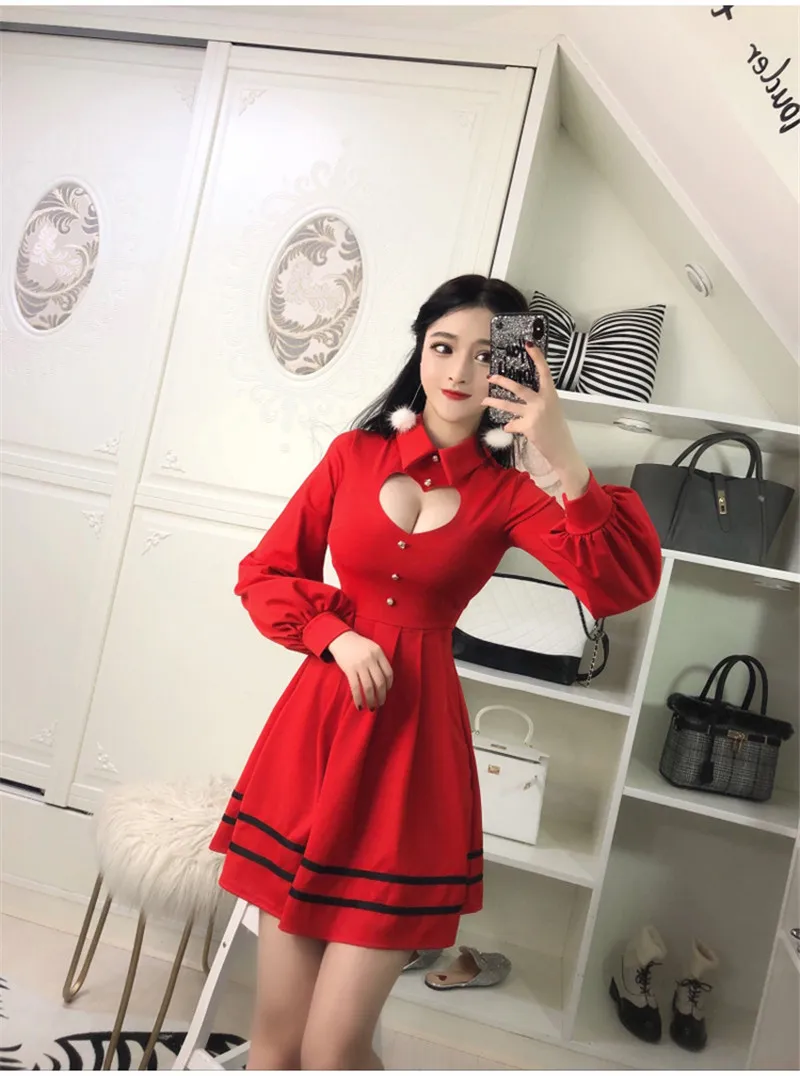 2019 г. Весна-лето черное красное платье Sukol для девочек милое красивое в стиле