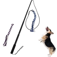 1pc retractable dog puppy dog trainer dog tease cat interactive toy training pet training stick chew toys gifts pet products