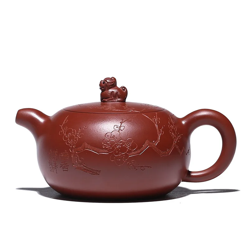 Yixing Dahongpao фиолетовый песочный горшок известная семья ручной работы Xiangrui Cut сливы