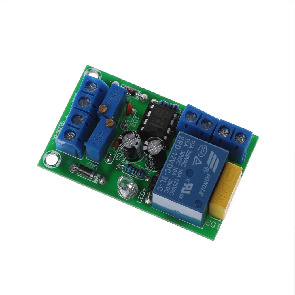 Модуль контроллера автоматической зарядки батареи 12 В модуль релейной защитной