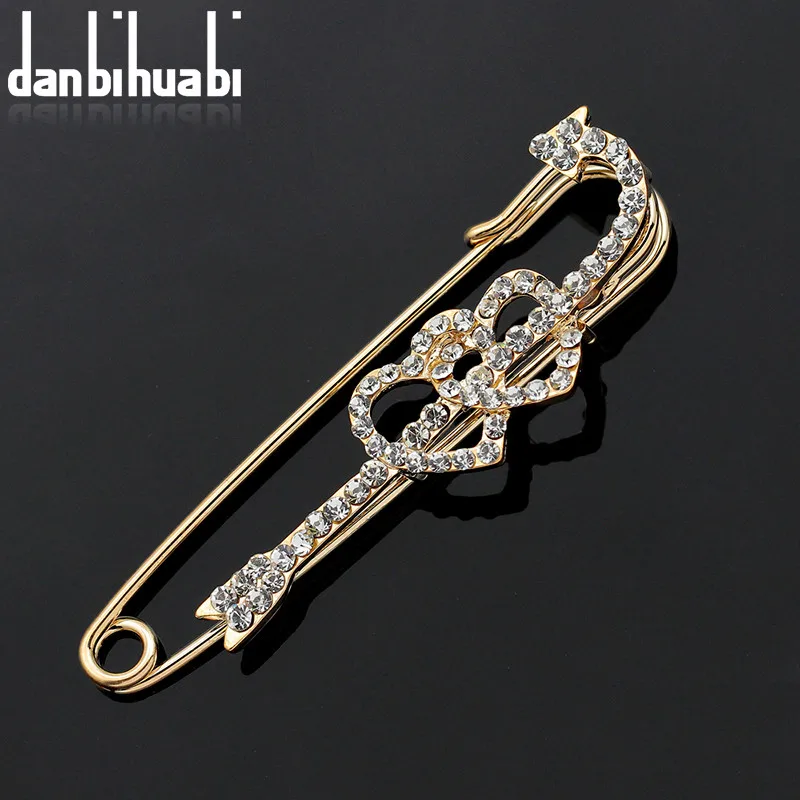 Винтажная брошь женская модная хиджаб булавки и броши для женщин отворот значок