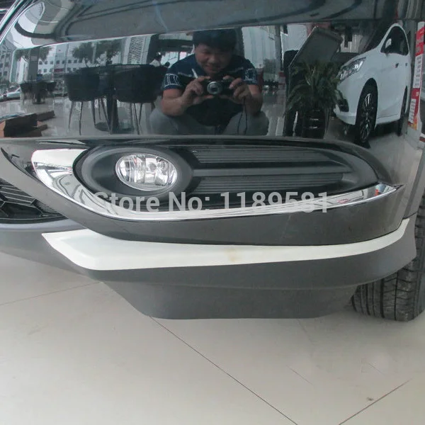 

For Honda VEZEL 2014 2015 2016 ABS Chrome front Bumper Protector Trim