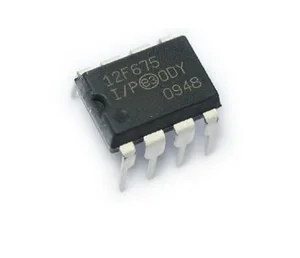 PIC12F675-I/P PIC12F675 12F675 DIP-8 Microcontroller CHIP IC