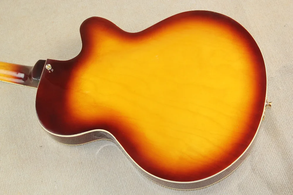 Free shipping Wholesale custom L-5 L5 tobacco burst Left Hand Electric Guitar -15-625 | Спорт и развлечения