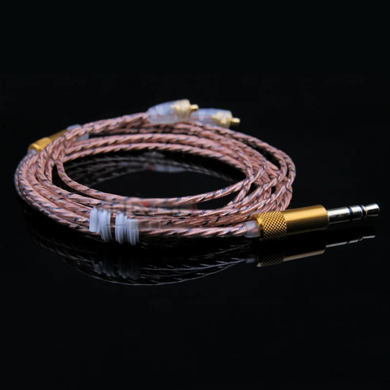 DIY Модернизированный кабель MMCX для Shure SE215 SE535 SE846 наушники провод гарнитуры