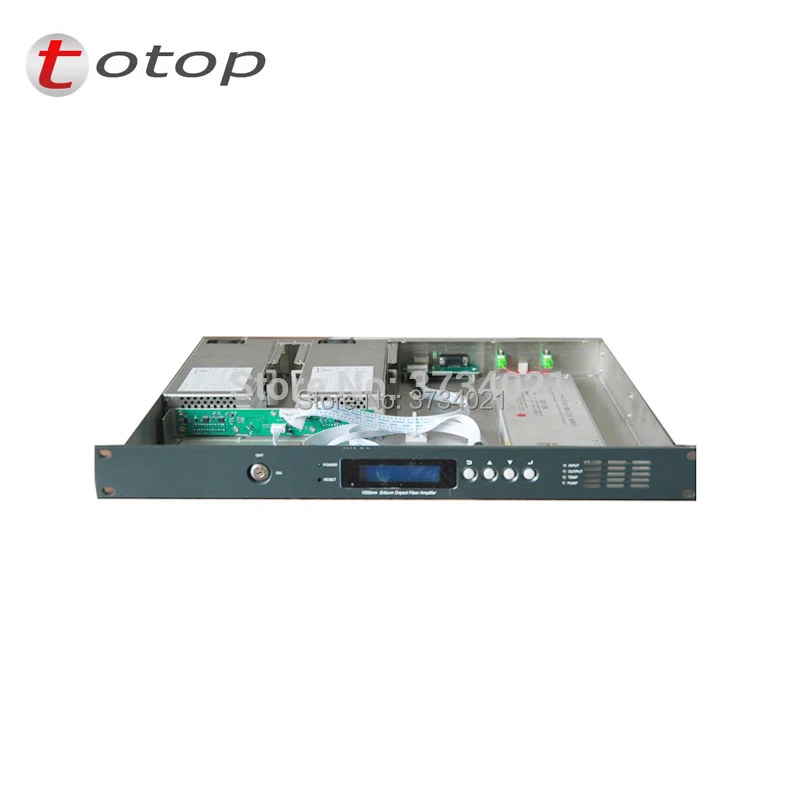 CATV волоконный усилитель EDFA оптический усилитель с CATV 1550nm Erbium-Doped оптический усилитель SC APC волоконный интерфейс