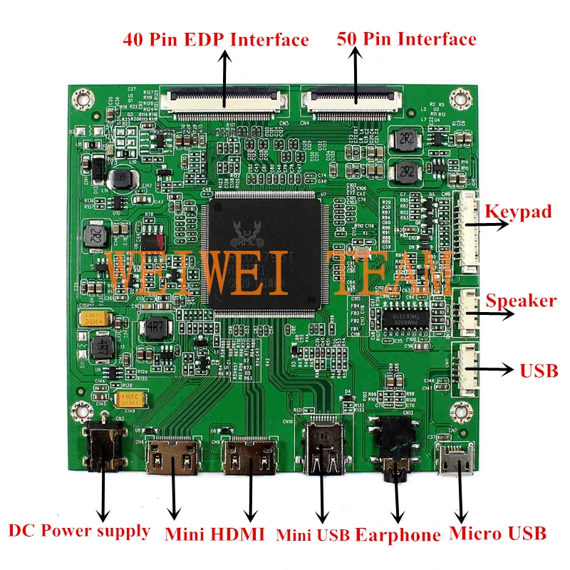Для Raspberry Pi 3 Car 15 6 дюйма 4k ЖК панель UHD IPS экран дисплей плата драйвера модуль