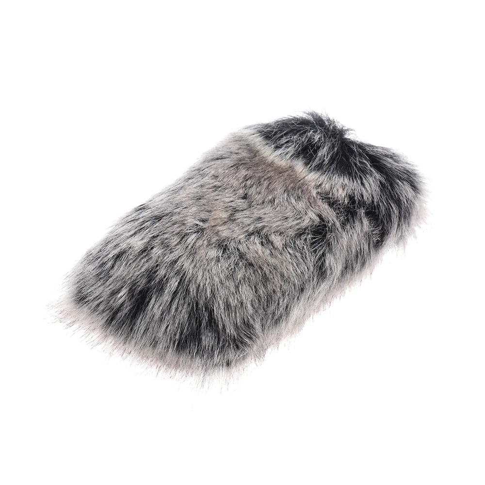 Уличный микрофон пушистая ветрозащитная накладка на лобовое стекло защитная для
