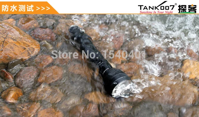 Мощный перезаряжаемый Магнитный светодиодный фонарь Tank007 TR218 CREE 1000 лм походный
