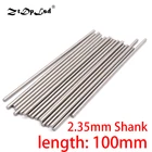 1 шт. 2.35x100 мм Серебряный Hss белый стальной Круглый токарный станок инструмент сверло резак для ЧПУ бурильщик сверлильный станок прямой