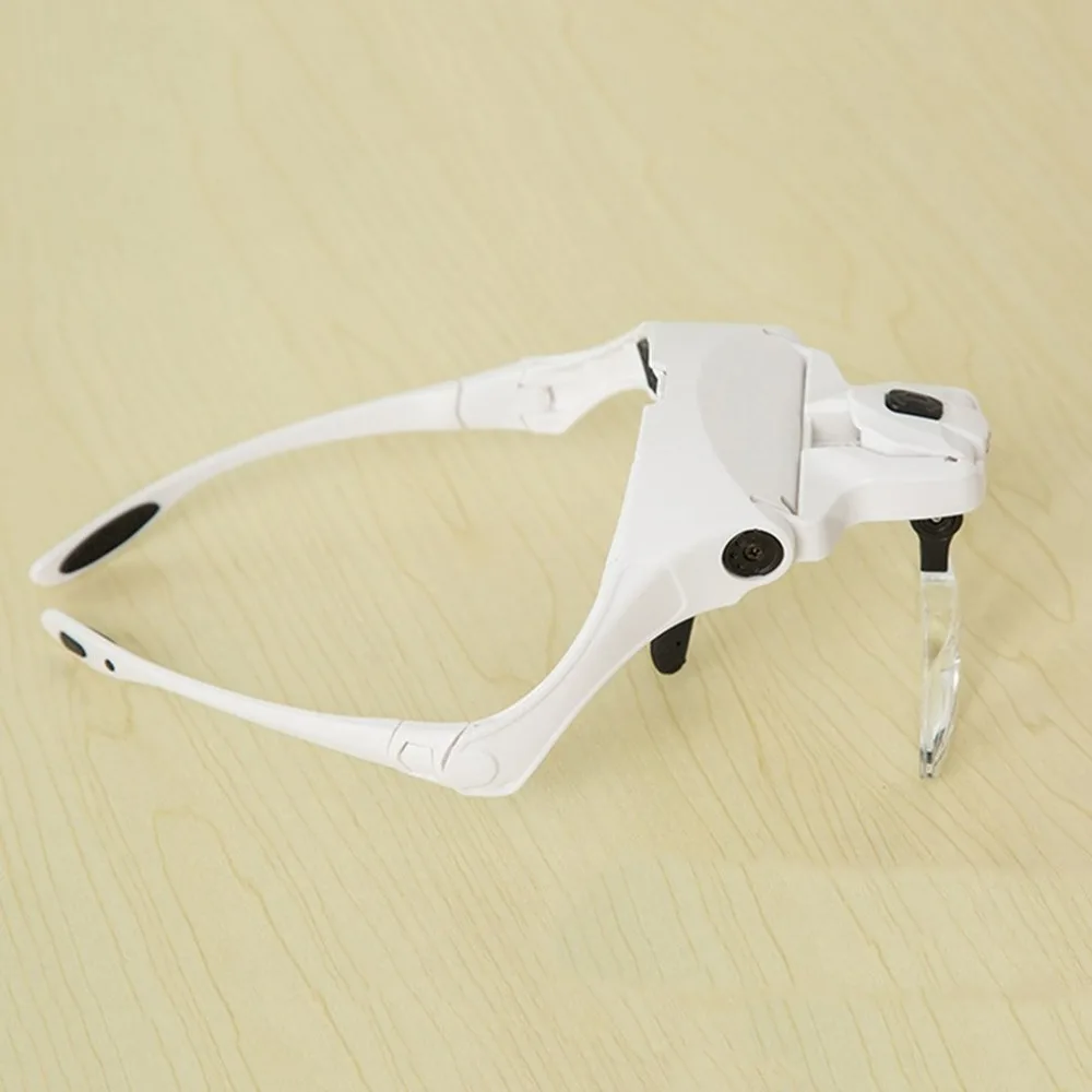 Multi-magnification Magnifier With Light 9892b2 Magnifying Glass Lens For Jeweler Coins Stamps wearing style | Инструменты