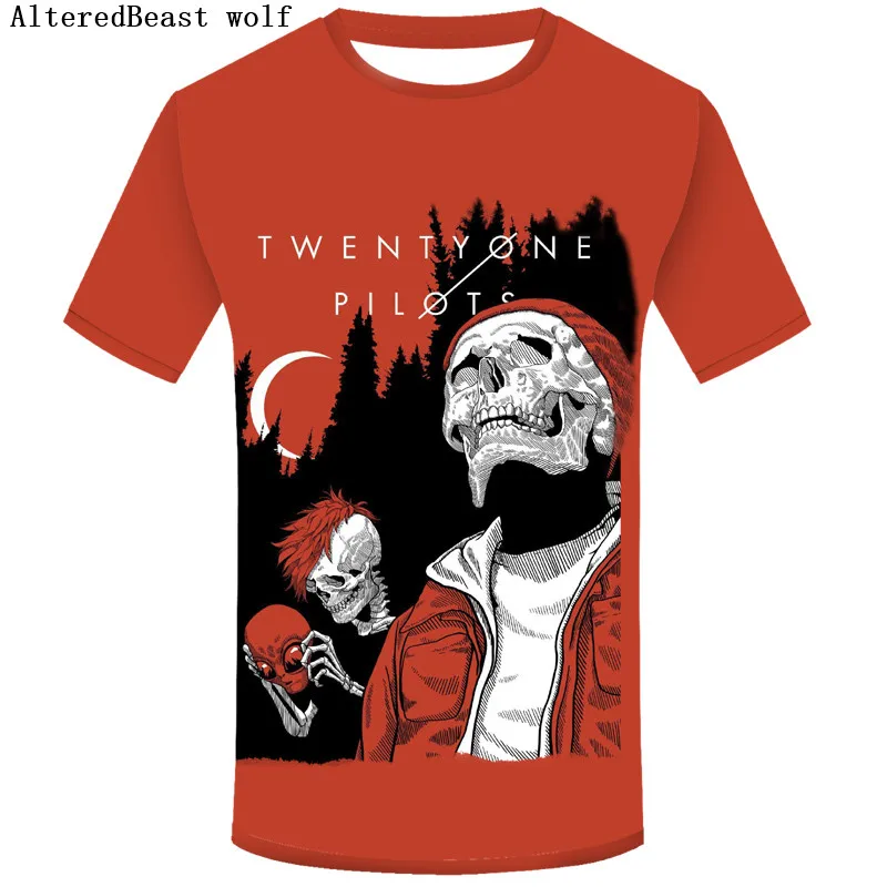 DMY544 Twenty one pilots, Мужская 3D футболка, harajuku, топ, хип-хоп, Мужская футболка, уличная одежда, топы для мамы, модная мужская одежда, футболка - Цвет: DMY544
