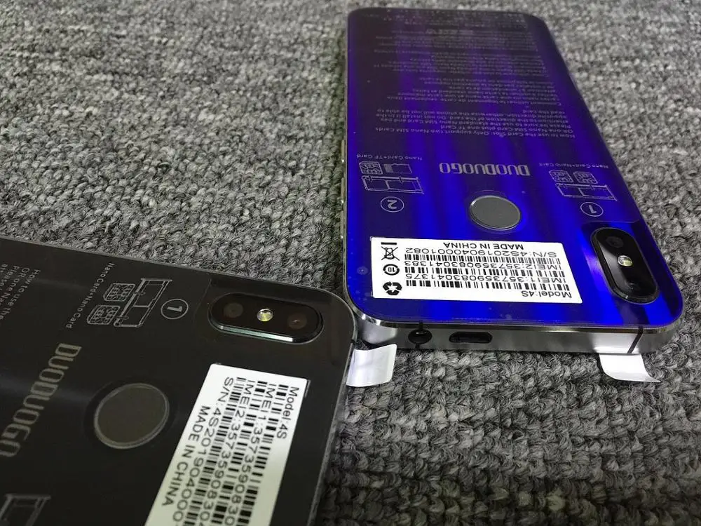 4G LTE отпечатков пальцев DUODUOGO 4S мобильный телефон Android 3 ГБ + 32 5 85 ''HD экран 4500 мАч