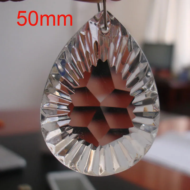 

Hot!15pcs/lot 50mm Chandelier Crystal Clear Part AAA-Top Quality Crystal Pendant Chandelier Crystal