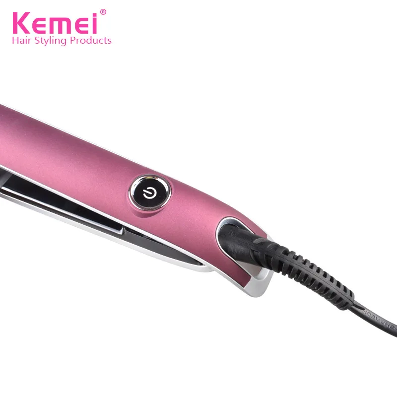 KEMEI KM 2203 3в1 Профессиональный Выпрямитель для волос плоский турмалин керамический