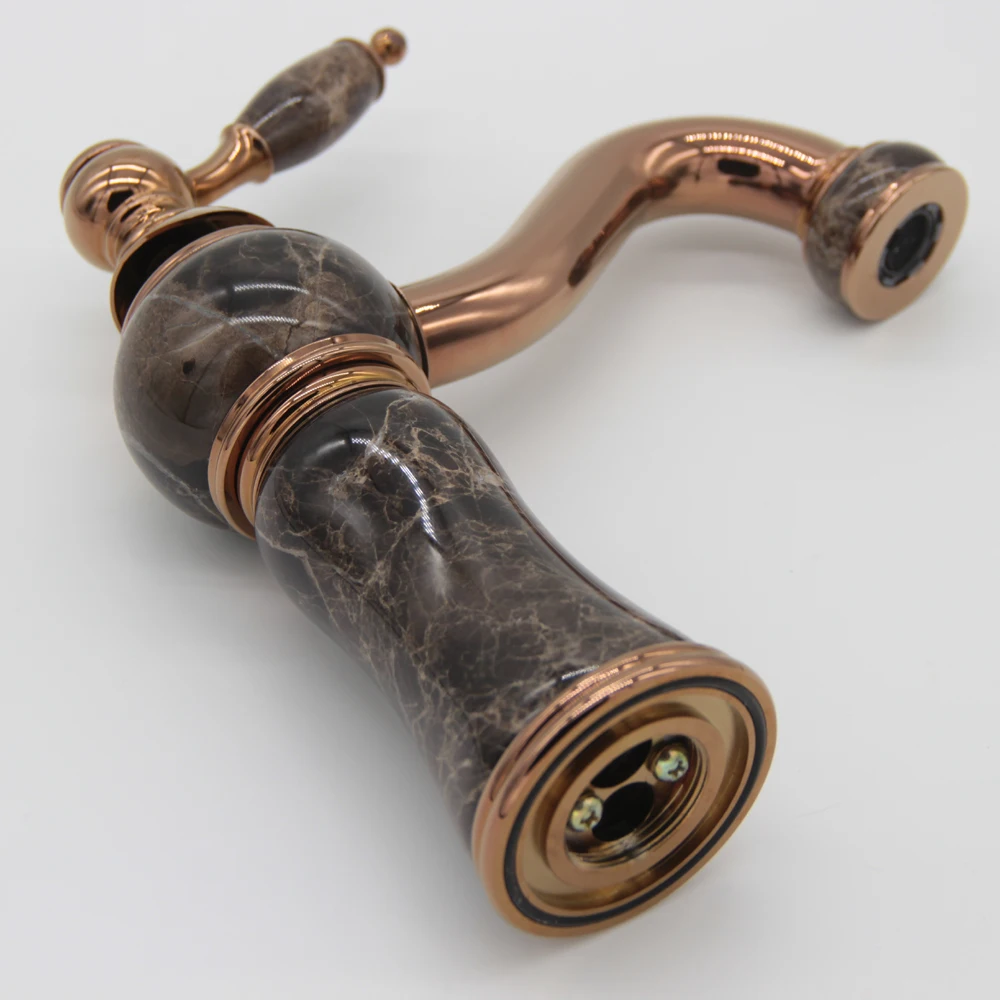 Бесплатная доставка роскошный позолоченный смеситель для раковины в ванную