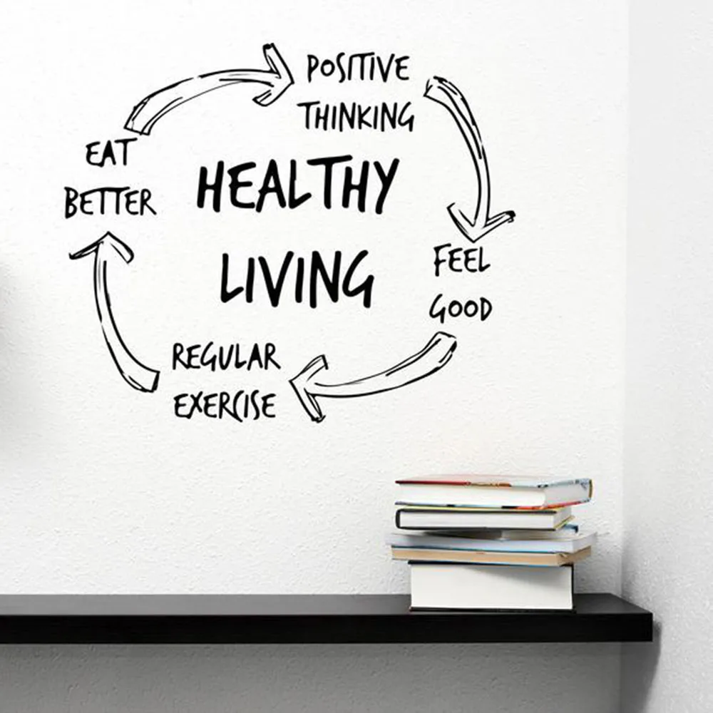 Виниловые наклейки на стену, декор для спальни, столовой, кухни Виниловые наклейки на стену, декор для спальни, столовой, кухни