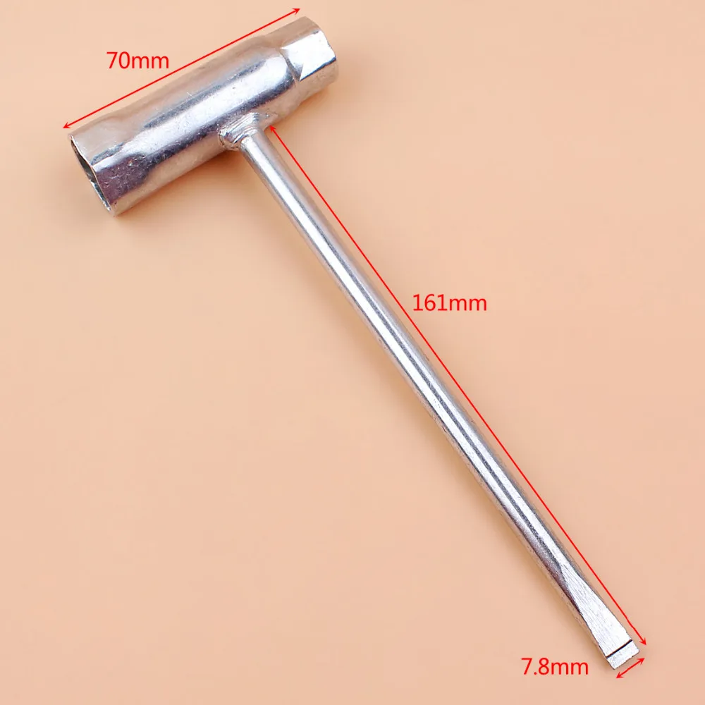 

CHAINSAW BAR T WRENCH SPANNER 13MM X 19MM 13/19 WRENCH HANDLE CHAINSAW ADJUSTER