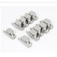 10 pcs door magnet lock for cabinet door stopper silver magnet for furniture metal magnet door closer