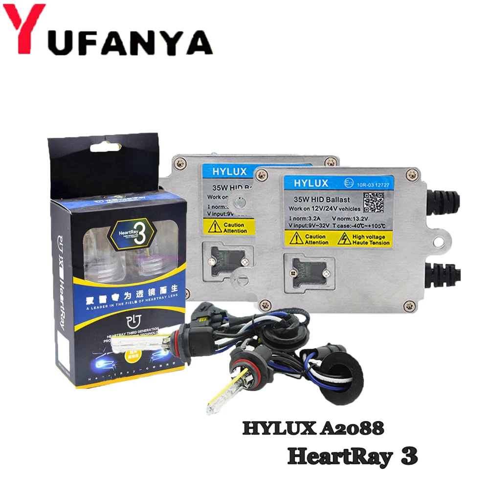 35 Вт HID ксеноновый комплект балласт для Hylux A2088 ксеноновая лампа H1 H3 H7 H11 9005 9006 9012 D