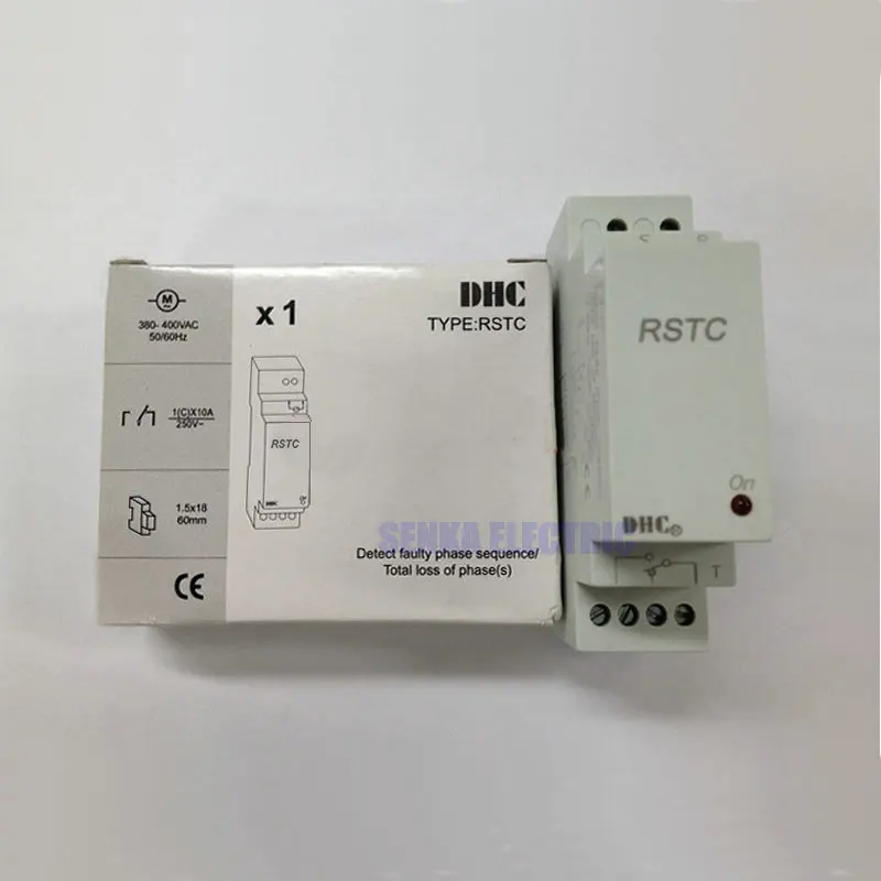 Фото DHC1X RSTC реле защиты от потери последовательности фаз 3P управления питанием |