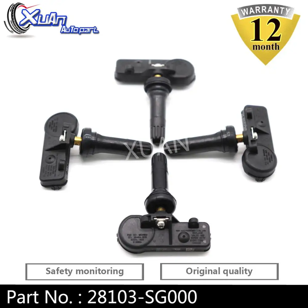 Датчик давления в шинах XUAN TPMS 28103 SG000 для Subaru WRX STI XV Crosstrek Legacy Outback Forester Impreza TRIBECA