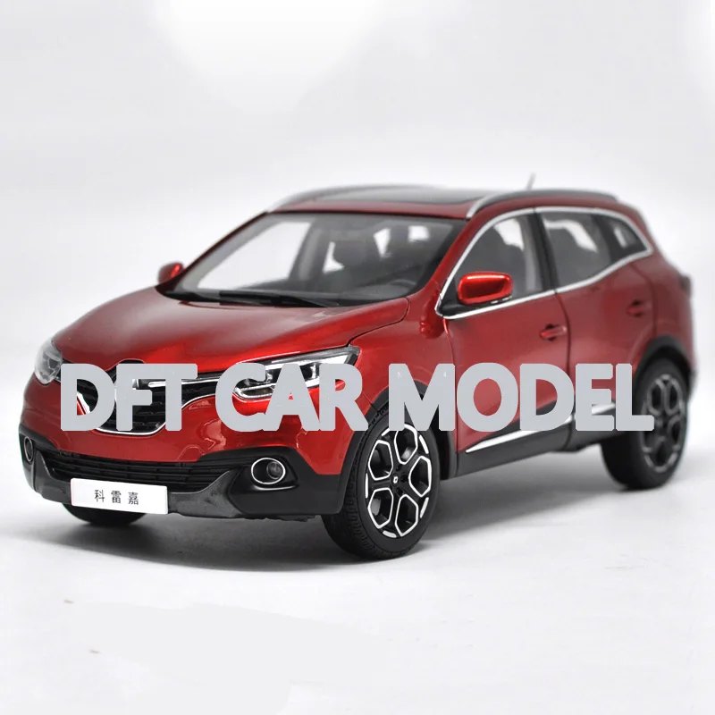 1:18 игрушечный автомобиль из сплава KADJAR модель автомобиля SUV Детские Игрушечные Машинки оригинальные авторизованные Аутентичные детские игрушки